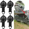 1/4PCS Suction Cup Heavy Load Waterproof Reusable Heavy Duty Suction Cup Anchor Tie Down Hooks Strong for Car Side Awning Boat