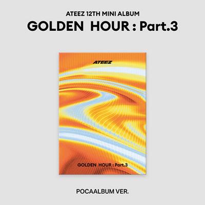 ATEEZ 12. Mini-Album GOLDEN HOUR Teil.3 Fotoalbum Unveröffentlicht / Version