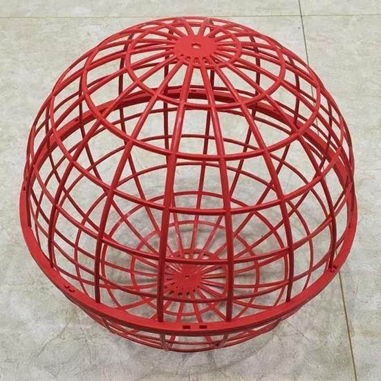 Ball-Shaped Chicken Cage Outdoor Spherical Chicken Coop Poultry Protection Cage Pigeon Rabbits Duck Safe Walking Net for Pet Safety Yard Farm Use
