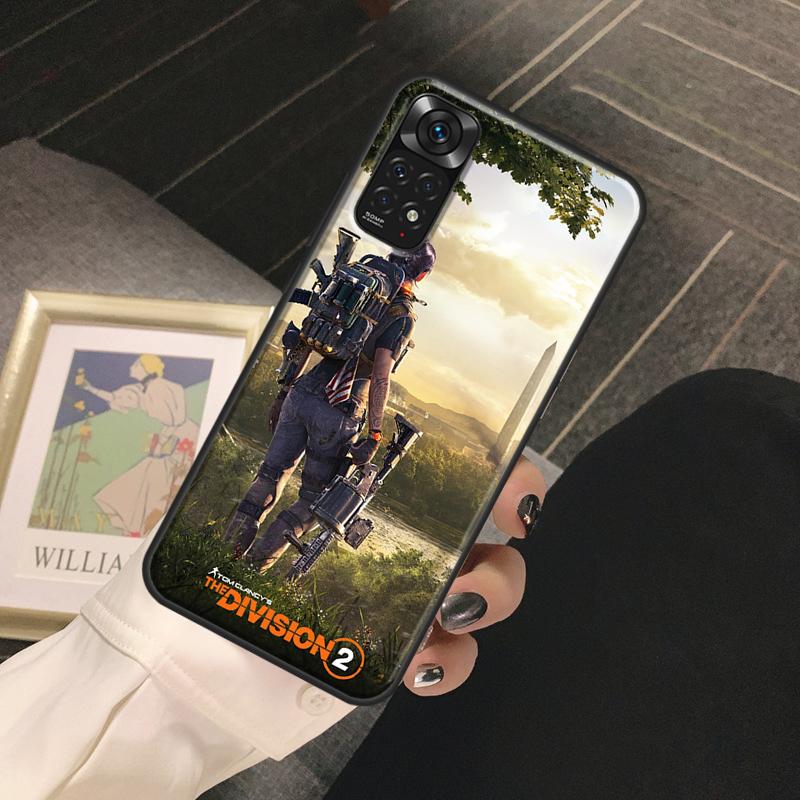 The Division 2 Case For Xiaomi Redmi Note 11 Pro 11S Note 10 Pro Note 9 8 Pro 10S 9S Redmi 9 10 C Cover