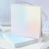 100 Sheets Romantic Illusion Gradient High Aesthetic Value Sticky Notes Ins Non-Sticky Memo Paper Notebook Writing Pad Material