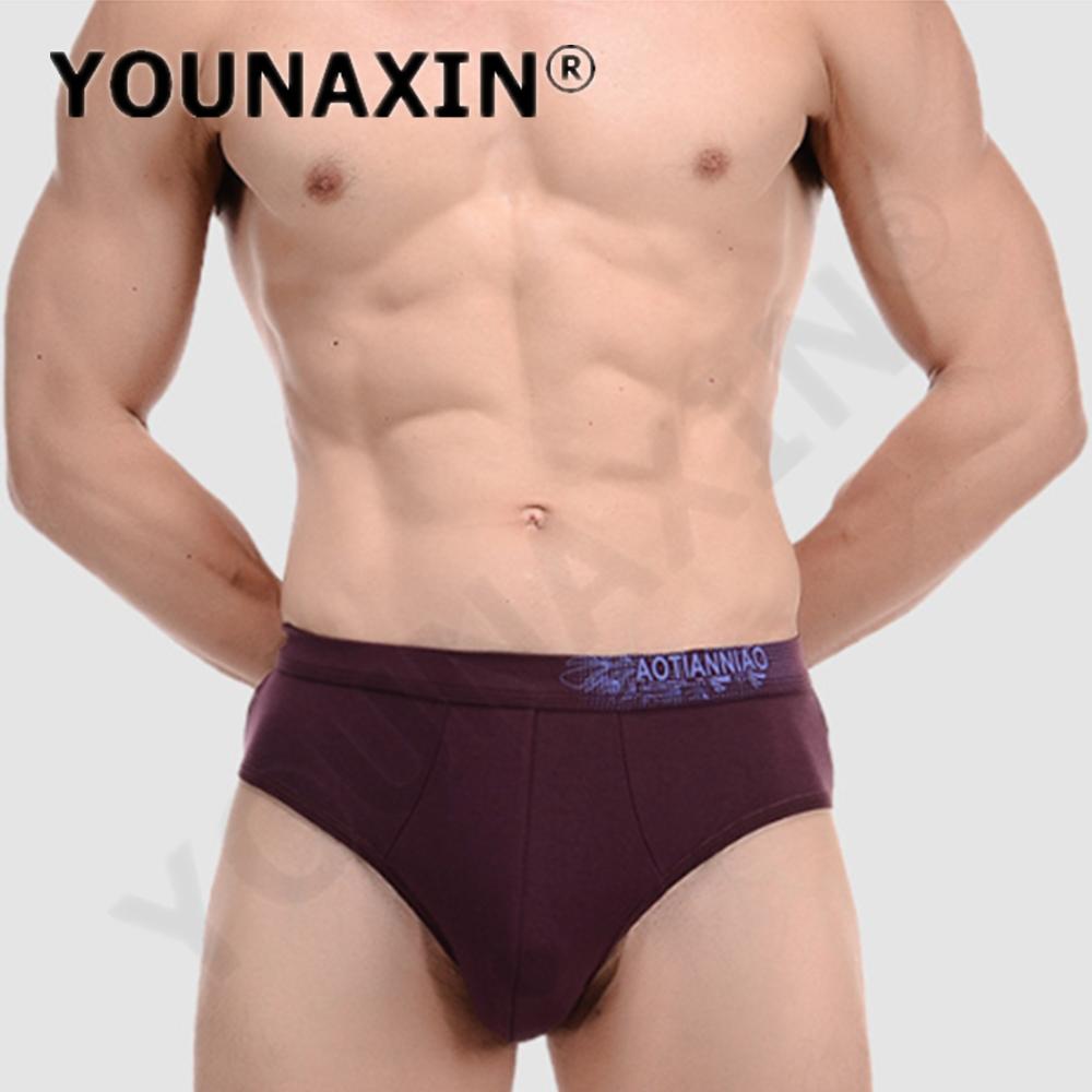 Men's Big Size Briefs Modal Breathable Teen Mid-Waist Bamboo Fiber Underwear Sexy Printed Underwear Solid Color Shorts L XL 2XL 3XL 4XL 5XL