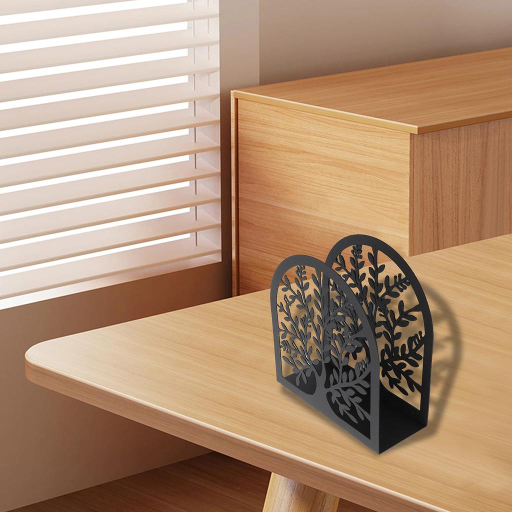 Dining Experience 12.5x5x13.5cm Hollow Napkin Dispenser Decorative Napkin Dispenser For Kitchen Bathroom Storage