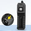 Single Bay 18650 Battery Charging Fast ChargingFor NiMH Batteries Wide Compatibility 8 Protections LCD Display