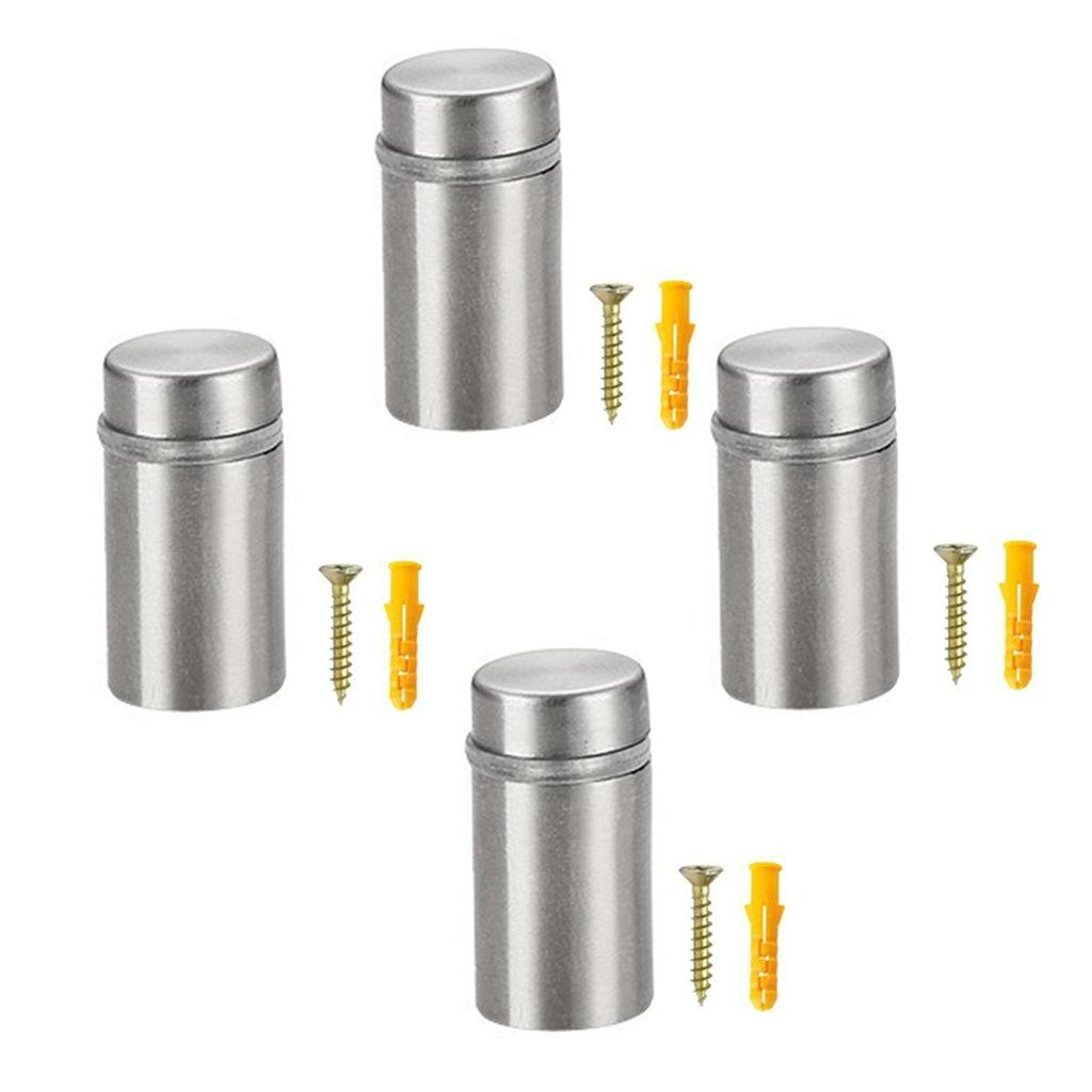 4pcs Bathroom Mirror Decorative Sturdy Stainless Steel Mounting Screws for Secure and Stylish Installation Designs