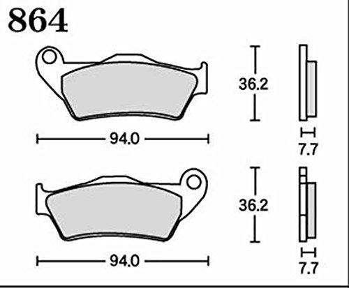 RK Brake Pad Mega Alloy KTM:2C4 600 '92~ (Front) etc.