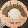 7-Zoll-Schallplatte ADMIRAL TIBET Leave People Business none Techniques Jamaika Reggae Ska Dub Gebraucht