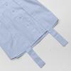 Elegant Women's Lace-Up Woven Shirt - Spring/Autumn French Casual Style