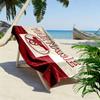 Custom Name,Arsenal Print Beach Towel, Large Soft Quick Dry Towel for Beach Camping Swimming