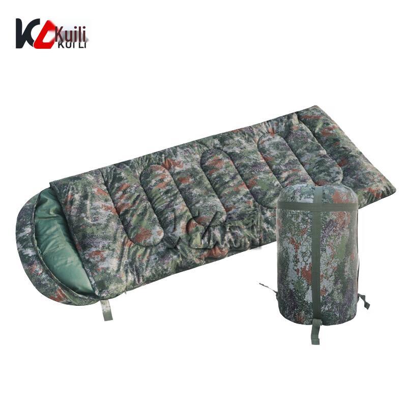 Kuili Thickened Camouflage Envelope Sleeping Bag