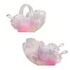 5pcs Candy Gifts Bags Party Supplies Handheld Flower Box Birthday Party Plastic Box Baby Shower 2 Styles