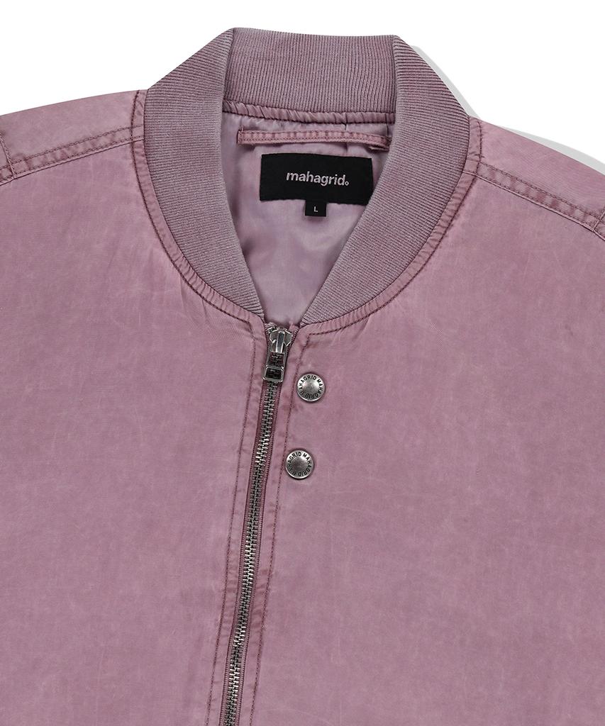 Mahagrid Overdyed Ma-1 Jacket Pink(Mg2Efmb930A)