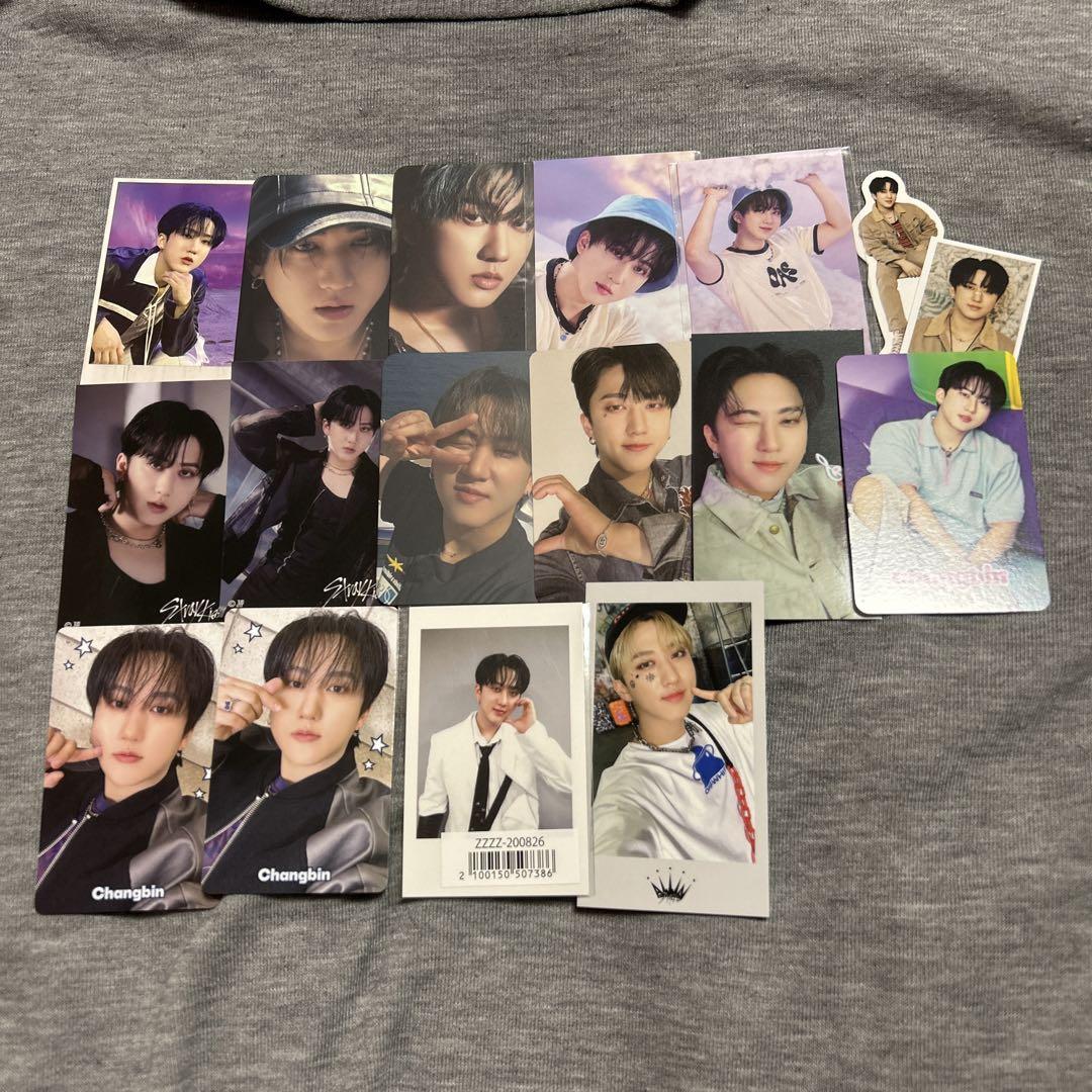 

[USED] straykids changbin trading card bonus sticker