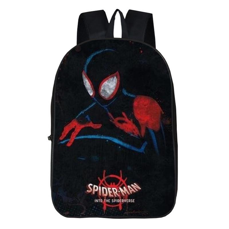 Zaino Resistente Stampato Spiderman Con Spallacci Regolabili Per Scuola E Viaggio