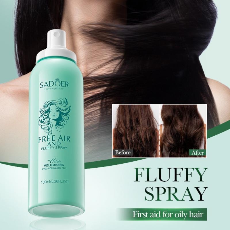 Hair Fluffy Spray SADOER Oil Removal To Improve Hair Slump Smooth Spray