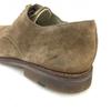 Hergestellt in Frankreich Heschung Handgefertigte Wildleder Schuhe Plain Toe Größe 10 28.5 Braun Business Schuhe(GEBRAUCHT)