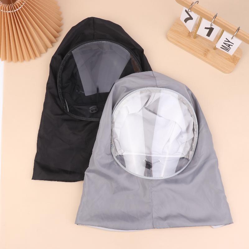 Women Kitchen Hat Cooking Cap Oil Splash Shield Face Cover Reusable Protective Headwear Cooking Spray Dust Mask Farm Bee Keeper