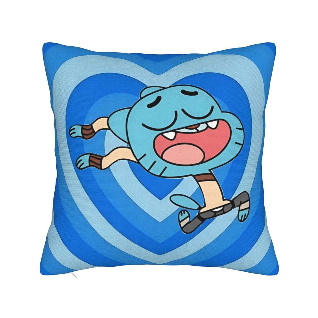The Amazing World Of Gumballs  Pillowcases Stuff Soft Cushion Cover Gift  Pillow Case Cover Home Multiple Sizes