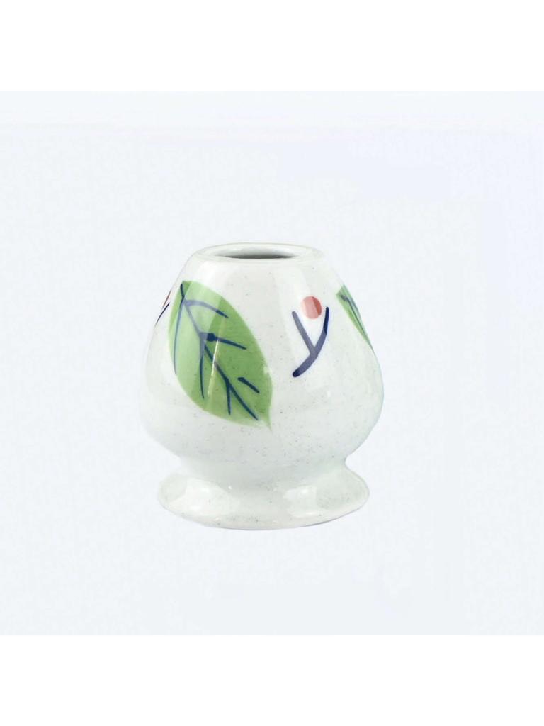 1PCS Ceramic Matcha Green Tea Chasen Holder Stand Bowl Bamboo Whisk Grinder Brushes Tea Tools Holder Tea Accessories Teaware