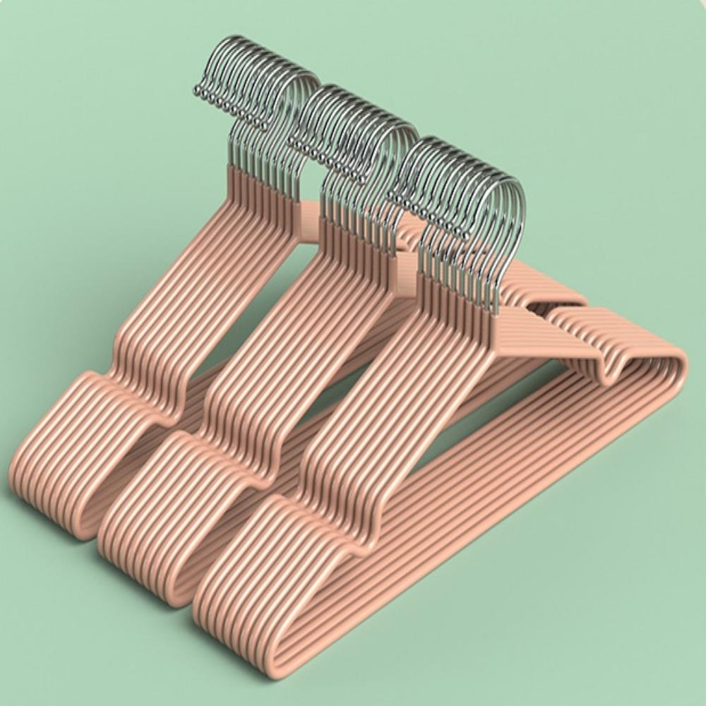 10PCS Clothes Rack Adult Clothes Rack Non-Slip, Non-Sharp Angle Non-Marking Clothes Stand Drying Clothes Rack