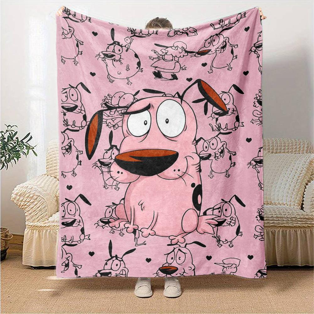 Mut Aufdruck Flanelldecke Hohe Qualität Warm Bequem Decke für Alle Jahreszeiten Perfekt für Geschenke Heimdekoration