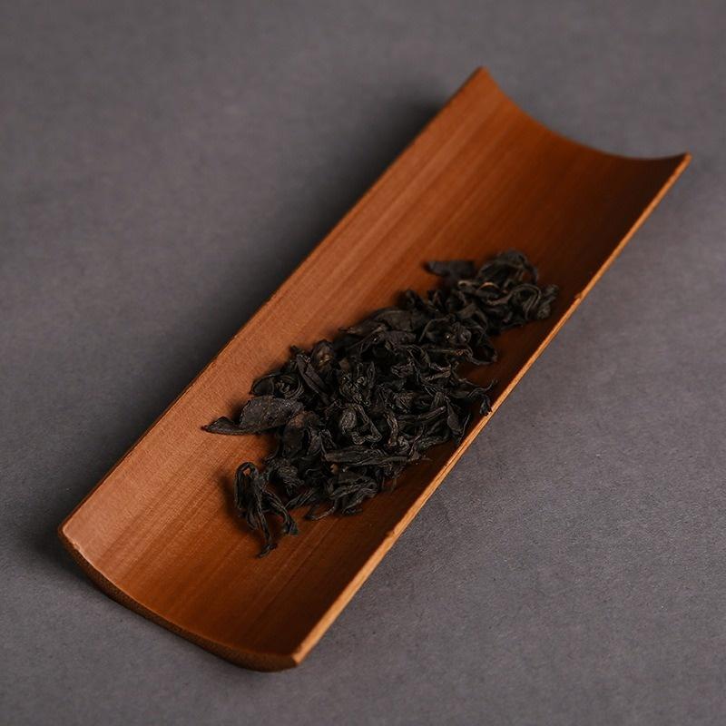 3/4/5Pcs Bamboo Carbonized Teaware Set Tea Tray Teaspoon Tea Clip Needle Exquisite Tea Making Tool Accessories Spoon Tongs
