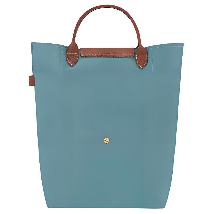 Longchamp Le Pliage Sac Tote avec Fermeture Dorée Sacs Tote pour Femmes Eucalyptus 10168089P93
