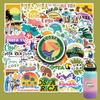 50 Pièces Costa Rica Voyage Paysage Urbain Pura Vida Autocollants Décalcomanies Pour Bouteille d'eau Ordinateur Portable Planche à roulettes Scrapbooking Bagages Jouet pour Enfants