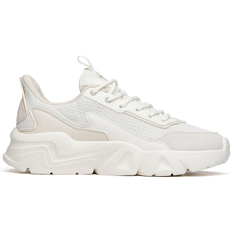 New Anta Life Collection Low Top Casual Shoes Men's White Gray 912218823-1