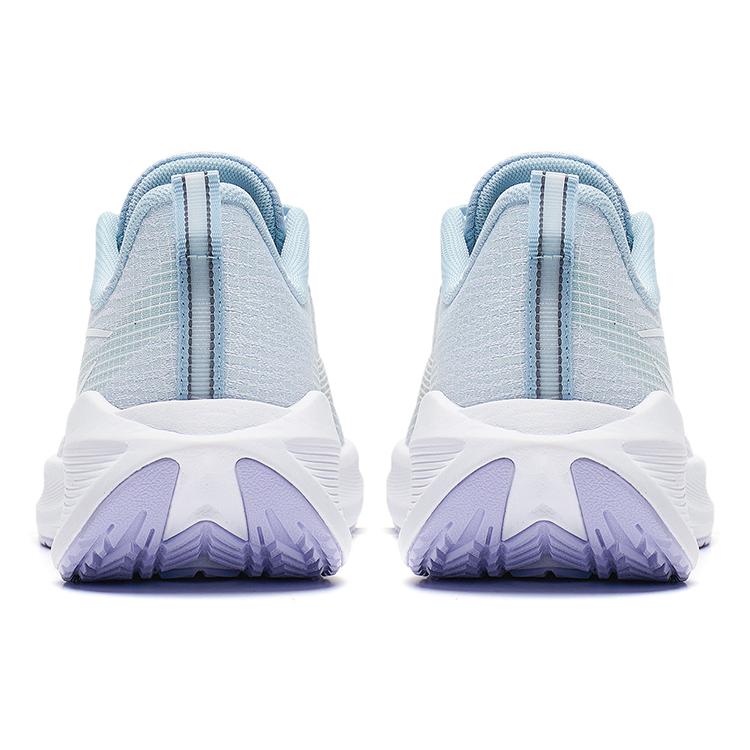 Li Ning Wuyue Slip Resistant, Abrasion Resistant, Breathable Low Top Running Shoes Women's Light Belly Blue ARST004-5