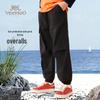 YEEHOO Kids' Quick-Dry Cuffed Cargo Jogger Pants