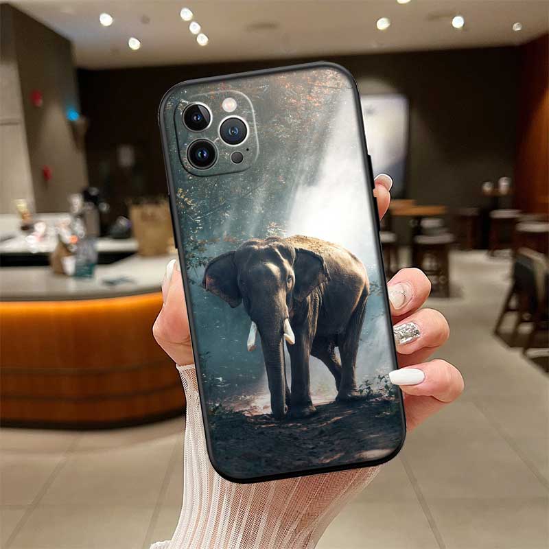 UP1 Animal Elephant New High-End Shell Phone Case for Redmi Note 8 9 Pro Max 9S 9T 9C NFC 8T 8A 10A A4