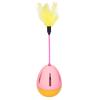 Round Tumbler Tumbler Cat Feeder Toy Interactive Kitten Play Toy  Daily Indoor Entertainment