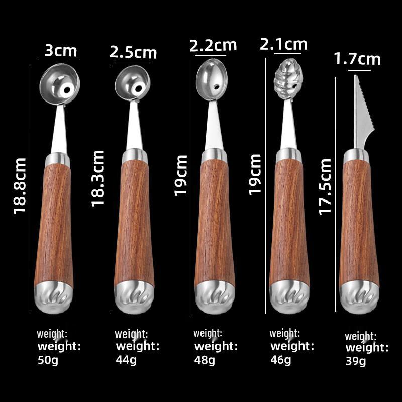 Stainless Steel Fruit Carving & Scooping Tool