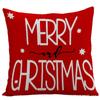 Federa per Cuscino Stampata in Poliestere di Natale - Copricuscino per Divano di Casa - Decorazione per Soggiorno