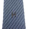 HERMES  H903022T 02  tie Navy silk mens