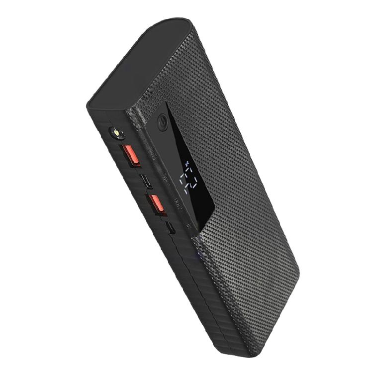 MultiFunctional 20650 Battery Powerbank Case Enclosure With Fast Charging And LED Indicators for 5pcs 20650 Batteries