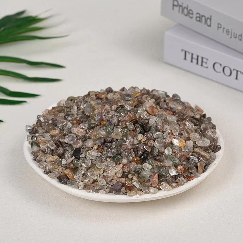 Polished Donghai Crystal Raw Stones: White, Pink, Purple, Yellow, Green Aventurine for Fish Tanks and Demagnetizing.