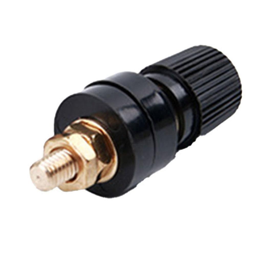 1Pcs 200A Binding Post M8 Thread 555 Type Brass Binding Post For Welding Machines Red Black Posts Terminal Blocks Power Supply