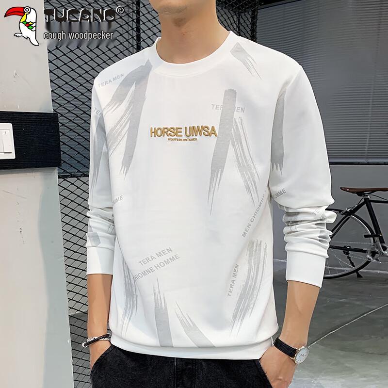 Tucano Men's Casual Long-Sleeve Round Neck Sweatshirt