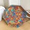 1pc Mandala Pattern Themed Umbrella -Home Travel Portable Outdoor Accessories, Multi-functional Umbrella Gift081617