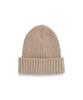 Snow Peak Folded Beanie Knit and Beige One GS-S25WUFKC61, Headwear, Beanie, Cap, Hat, Men's Women's,