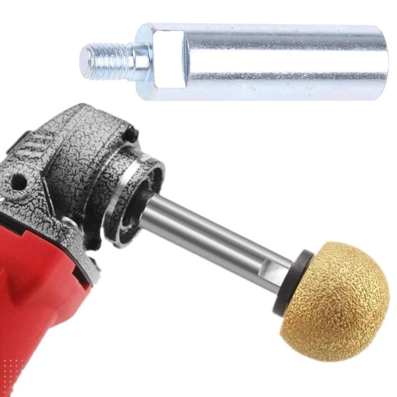 M14 to M10 Angle Grinder Extension Connecting Rod Practical Thread Adapter for Polishing Pad Grinding Connection 6.5cm