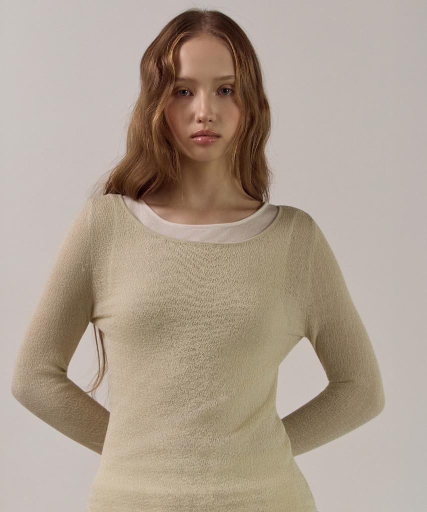 ELLIOTI Vail Layered Knit Ts_3Color