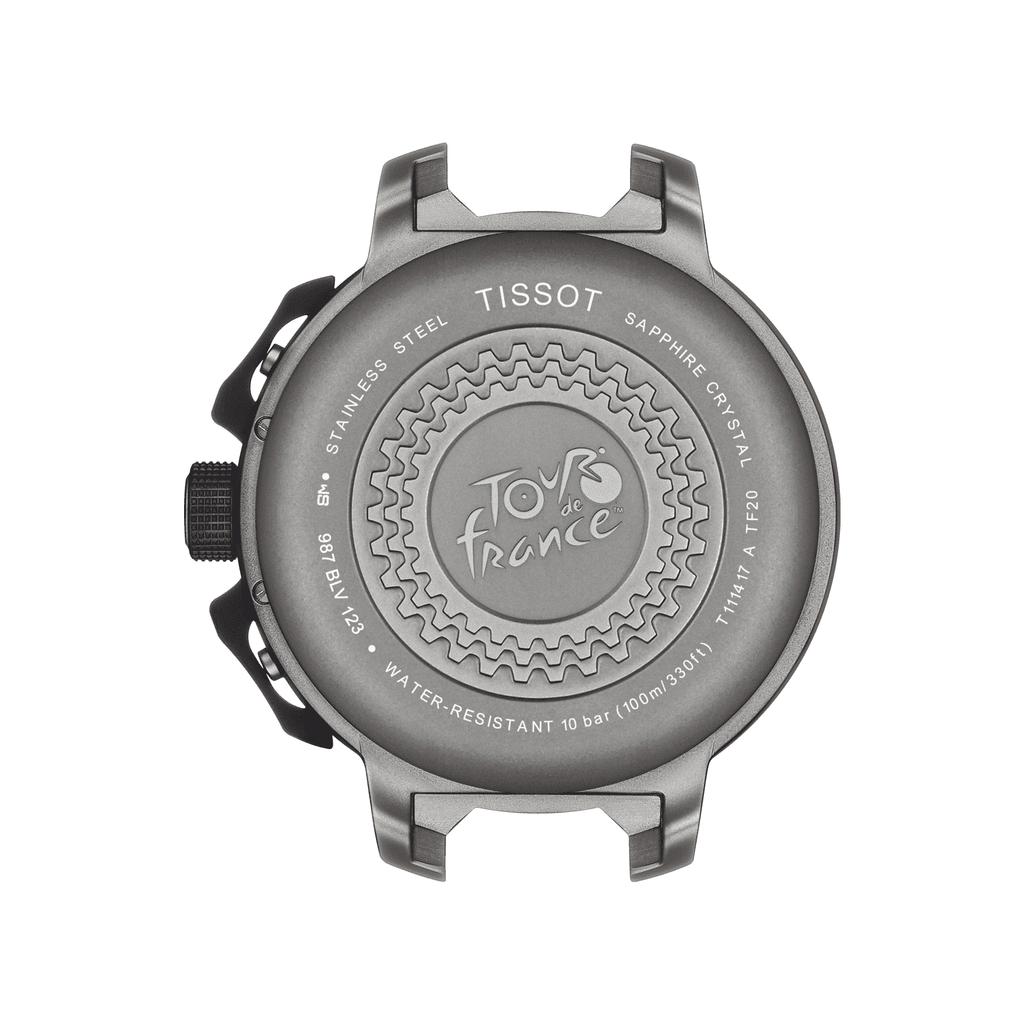 Tissot Svart urtavla Herrklocka T111.417.37.201.00
