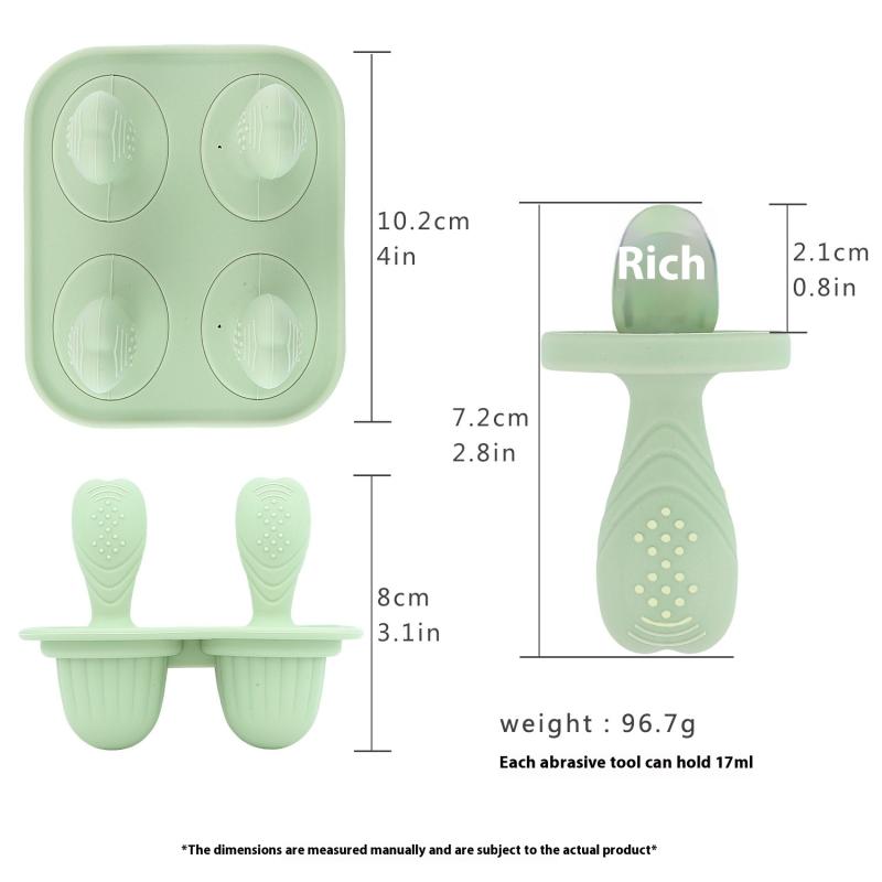 Silicone Ice Cream Breastmilk Popsicle Molds Diy Homemade Ice Cream Mold Kitchen Gadgets