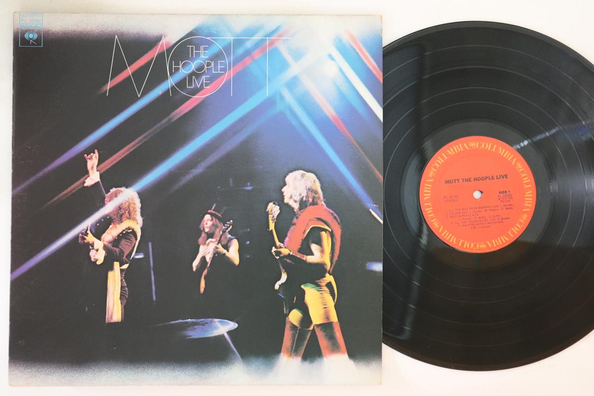 

LP Record MOTT THE HOOPLE - Mott The Hoople Live PC33282 COLUMBIA 1974 US Rock Used