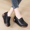 35-41 Women's Oversized Comfortable Thick Soled High Rise Sponge Shoes Mother's Shoes Lazy Shoes Loafers Shoes