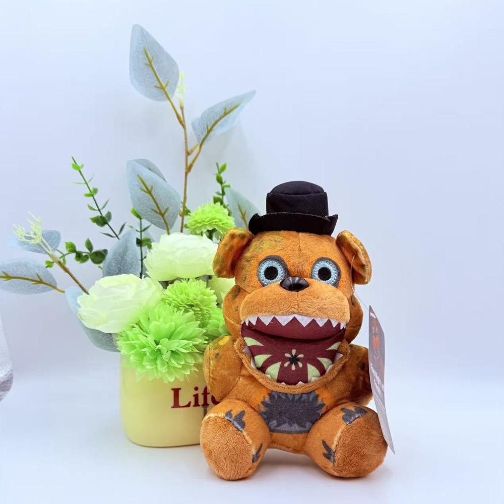 Nuit Chez Freddy Fnaf Peluche Jouets Mignons Poupée Ours Bonnie Renard Dessin Animé Poupées en Peluche Jouets Freddy Pour Enfants Cadeaux Fans..