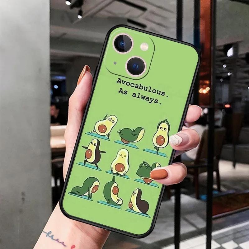 Applicable Iphone15Pro Mobile Phone Case Cartoon Cute Yoga Girl Mobile Phone Case Hair Painting Anti-Drop
